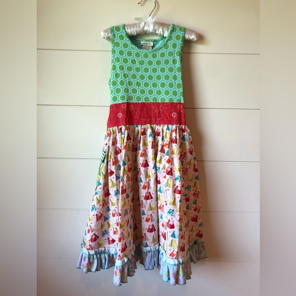 Matilda Jane Tent Camping Dress Girls 10